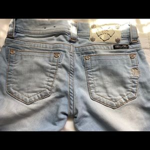 Miss me light blue skinny jeans